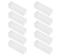 UPKOCH 10 Pièces Cuvette de Laboratoire en Verre 10mm pour Analyse | Résistance Chimique, Transmission Lumineuse Élevée, Usage en Spectromètre, Verrerie Expérimentale pour Mesures Précises