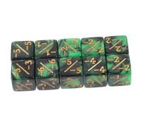 UPKOCH 10 Pièces dés Plus et Moins dés d'enseignement des mathématiques dés de Signe de mathématiques dés Vierges dés polyédriques dés de Signe de calcul dés colorés dés clairs Acrylique