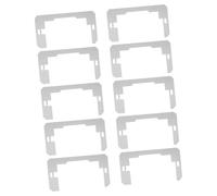 UPKOCH 10 Pièces Entretoises pour Prises Électriques Cales Murales Métalliques pour Installation de Plaques de Fixation et Nivelleurs de Commutateurs