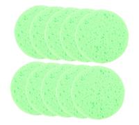 UPKOCH 10 Pièces Éponges Naturelles pour Humidité Crabe Éponges Rondes pour Habitat Hermite Maintien Humidité Terrarium Animaux