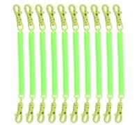 UPKOCH 10 pièces Lot de Porte-clés Rétractables à Ressorts Cordon Élastique Extensible Sécurisé pour Clés Téléphone et Accessoires Léger et Polyvalent pour Usage Quotidien et Extérieur