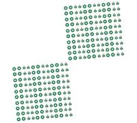 UPKOCH 100 Ensembles Clips de Fixation Aluminium pour Accessoires de Suspension pour Plantes et Filet Isolation pour Jardinage et Aménagement de