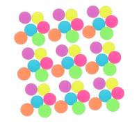 UPKOCH 100 Pièces Couleur Boule élastique mélangée cotillons de balles rebondissantes pour Enfants en Vrac balles rebondissantes Petites Prix d'école Boules gonflables Caoutchouc