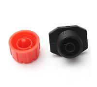 UPKOCH 100 pièces Goutteurs Micro Irrigation Réglables avec Tige Émetteurs pour Arrosage Jardin Débit Ajustable et Pulvérisateur Polyvalent Pouce Démontable et Lavable