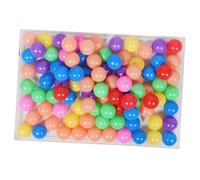 UPKOCH 100 pièces Lot de Balles Océaniques Plastique Colorées Légères et Résistantes pour Piscine à Balles Jeux Sensoriels et Fêtes Anniversaire Garçon Fille pour Tente de Jeu et Plage