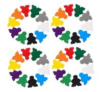 UPKOCH 100 Pièces Player Tokens and Counting Markers for Educational Board Games and Family Play