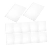 UPKOCH 100 Pièces Support Transparent pour Dossards de Course Protection et Affichage de Numéros Pochette Durable et Étanche pour Organiser Vos Dossards Lors des Compétitions