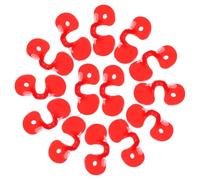 UPKOCH 1000 Pièces Lunettes Anti-picage pour Poules Accessoires Anti-picage Volaille Protection Adaptable pour Poulets Coqs et Faisans du Stress Élevage