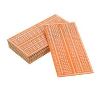 UPKOCH 10pcs Cartes de Circuits Imprimés en Bakélite Marron, Planches Multi-fonctions 5x9,5 Cm, Faciles à Transporter pour Projets et Expériences Électriques