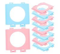 UPKOCH 10pièces Connecteurs Externes pour Cage Hamster Remplacement Tunnel Raccords Tuyauterie Déflecteurs Plastique Accessoires Petits Animaux