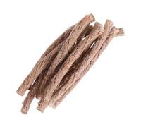 UPKOCH 10pièces Corde De Survie Jute Cirée Mèche Et Cordon pour Camping Barbecue Et Randonnée Allume-feu De Camp Randonnée