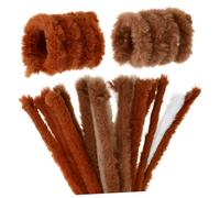 UPKOCH 10pièces Fuzzy Sticks Chenille Wires Pour Bricolage Activités Décorations Et Scolaires