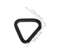 UPKOCH 10pièces pour Clés Triangulaire Escalade Boucle Polyvalente Alliage Aluminium pour Alpinisme Camping Activités De Plein Air