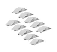 UPKOCH 10pièces Support Triangulaire pour Barrière pour Chien Fixations pour Panneau pour Clôture Base De Renfort sans Outils Stabilisateur pour Animaux