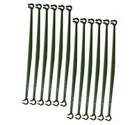 UPKOCH 12 Pièces Cage à Connecteurs de Support de Plantes Déformables pour Treillis de Jardin Tuteurs Robustes pour Plantes Grimpantes et Légumes Usage Intérieur et Extérieur
