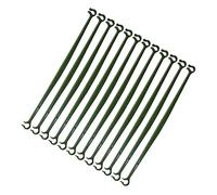 UPKOCH 12 Pièces Connecteurs de Support pour Plantes Bras de Tuteur de Tomate Plastique Accessoires DIY pour Cage de Tomate et Treillis de Jardin Renforts Solides et Réutilisables