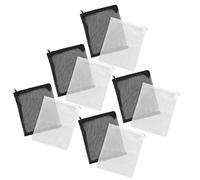 UPKOCH 12 pièces Sachet Filtrant pour Aquarium avec Blanches Maille Durable pour Filtration de Médias Réservoirs et