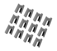 UPKOCH 12 pièces Supports de Pont pour de Train Simulation Réaliste Compatibles avec Divers Circuits et Portables pour Adolescents
