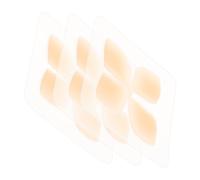 UPKOCH 12 pièces Transparent Silicone Ear Support Patches Invisible Cosmetic Ear Contour for V Shaped Face Comfortable Breathable and Natural Contour Enhancement