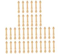 UPKOCH 12 pour Maison de Poupée Accessoires de Mobilier DIY Rambarde Miniature Décorative pour Maquette Bricolage Modélisme