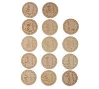 UPKOCH 12pièces Cartes Anniversaire Pour Garçon Fille Cartes De Croissance Accessoires Photo Étapes Mensuelles