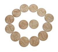 UPKOCH 12pièces Pour Garçon Fille De Mensuelles à Photographier Pour Capturer Souvenirs De Garçon Fille