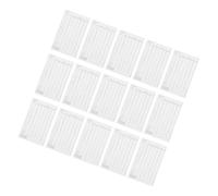 UPKOCH 15 pièces Lot de Cartes de Score Blanches Compactes et Portables pour Joueurs et Compétitions Carnet de Suivi des Scores Précis et Organisateur de Statistiques