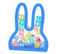 UPKOCH 1ensemble Boîte à Dents Pour Garçon Fille Forme De Lapin Organiseur De Souvenirs Pour Dents De Lait Avec Espace Pour Enregistrement Informations Personnelles Pour Conserver De