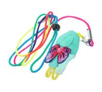 UPKOCH 1Ensemble Vêtements De Vol pour Perroquet Couches Et Réutilisables pour Oiseaux avec Motif Laisse Colorée