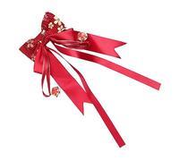 UPKOCH 1pièce Accessoire Capillaire Fille Style Chinois Barrette Forme De Nœud Idéale Pour Nouvel An Et Autres Fêtes Facile à Porter Enlever Finition De Qualité Ajoutez Une Touche