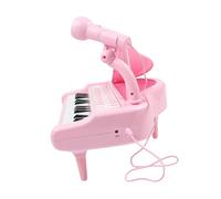 UPKOCH 1Pièce Piano Électronique Multifonction Microphone pour Orgue de Simulation Éducatif sans Batterie Rose