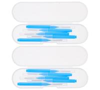 UPKOCH 2 boîtes Brosse Nettoyage Petits Multifonction Brosse Shower Hole Cleaner Nettoyeur Interstices Ménage Lot Bleu Nettoyage et Électronique