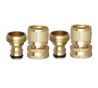 UPKOCH 2 Ensembles Adaptateurs pour Tuyau Arrosage Connecteurs Robustes Kit pour Raccordement Étanche de Tuyaux de Jardin