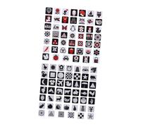 UPKOCH 2 Ensembles Cartes de Stimulation pour Bébés de Cartes Apprentissage Éducatives pour Développer Les Capacités Cognitives des Nourrissons Mois