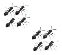 UPKOCH 2 Ensembles Décor De Jardin Forme De Fourmis Artificielles Sculptures De Fourmis pour Bureau avec Fines Détails Et Matériaux De Qualité 4 Pièces * 2