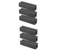 UPKOCH 2 Ensembles Golf Club Vise Clamp Caoutchouc Outil De Démontage pour Poignées De Clubs Compatible avec Drivers Fers Et Putters 3 Pièces * 2