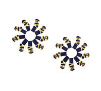 UPKOCH 2 Ensembles Housses De Club De Golf Élastiques Couvre-Têtes De Golf Capuchons De Putter Housses De Putter Couvre-Têtes De Club Protection De Tête De Golf Housse 9 pièces * 2
