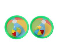 UPKOCH 2 Ensembles Jeu de et Attraper avec Balles Adhésives pour Garçon Fille Raquettes Colorées Légères et Sécurisées Interactif Familial pour Coordination Œil-Main et Esprit Équipe