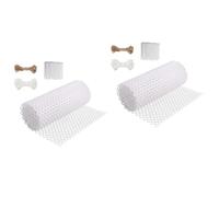 UPKOCH 2 Ensembles Kit de Filet de Maille pour Tuteur de Mousse Plastique Support de Plante Grimpante Treillis de Jardin Portable pour Stable et Protection des Plantes