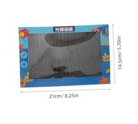 UPKOCH 2 Ensembles Lenticular Animation Kit for Educational Science Toy for Optics and Visual Illusion Learning DIY Craft and Early Stem Experiment Projects