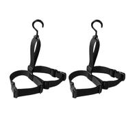 UPKOCH 2 Ensembles Organisateur de Chaussures de Sangles Réglables pour Wading et Cintres Robustes pour Séchage et Rangement Extérieur