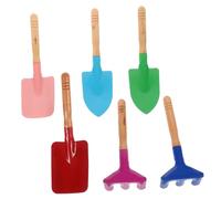 UPKOCH 2 Ensembles Outils de Jardinage Colorés pour Garçon Fille Pelle Bêche Râteau avec Manche Antidérapant Jardin Garçon Fille Sécurisé et Facile à Couleur Aléatoire Couleur Aléatoire