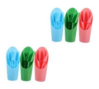 UPKOCH 2 Ensembles Outils de Jardinage Ergonomiques Pelle de Portable pour Transplantation et Plantes Rose Vert Bleu