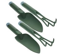 UPKOCH 2 Ensembles Outils de Jardinage Truelle et Râteau Plastique pour Plantes Intérieur et pour Transplantation et Aération Sol