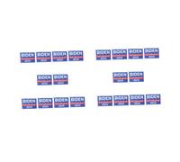 UPKOCH 2 ensembles Petite Banderole De Soutien Bannière Américaine Bannière Avec Slogan De Bannière Imperméable Bannière Imprimée Drapeau À Main Bannières 10 pièces * 2