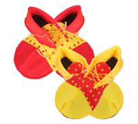 UPKOCH 2 Paires Chaussures de Clown Léger Accessoires Cosplay et Carnaval pour Adultes et Adolescents