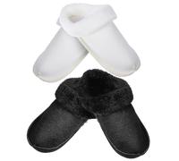 UPKOCH 2 paires Doublures Peluche pour Chaussures Hiver Inserts Chauds Amovibles pour Sabots Pantoufles et Chaussures à Semelles Intérieures Douces et Confortables