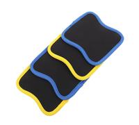 UPKOCH 2 Paires Lot Grips Antidérapants Néoprène pour Barres de Traction Coussinets Respirants et Résistants Transpiration Protège Confort pour Haltères et Anneaux de Gymnastique