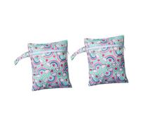 UPKOCH 2 pièces à Couches Suspendu Étanche Réutilisable de Rangement Lavable pour Couches Humides et Sèches Organisateur Portable pour Garçon Fille Polyester à Eau