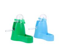 UPKOCH 2 pièces Bouteille Eau Automatique pour Hamster de Vert Distributeur Pratique et Facile à Nettoyer pour Hydratation Sûre de Vos Petits Animaux Réutilisable